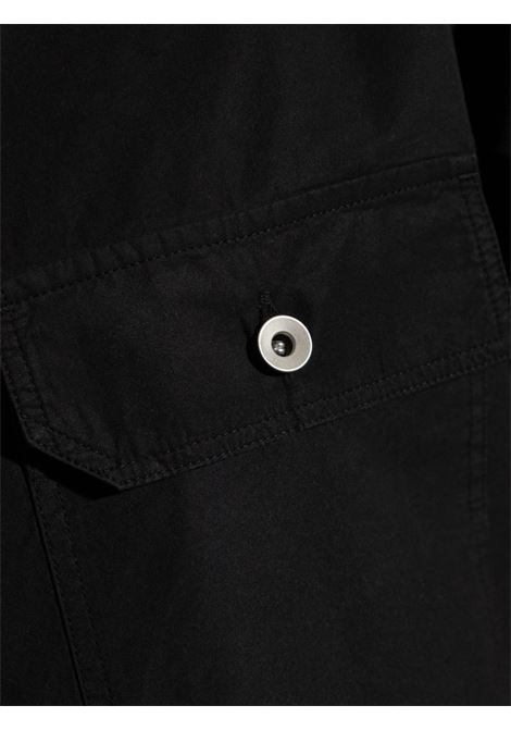 Black drawstring shirt Rick owens drkshdw - men RICK OWENS DRKSHDW | DU01E3296P09